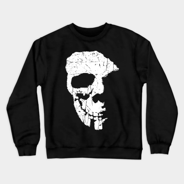 Skull Floral Skeleton Crewneck Sweatshirt by SkullGrungeSHOP